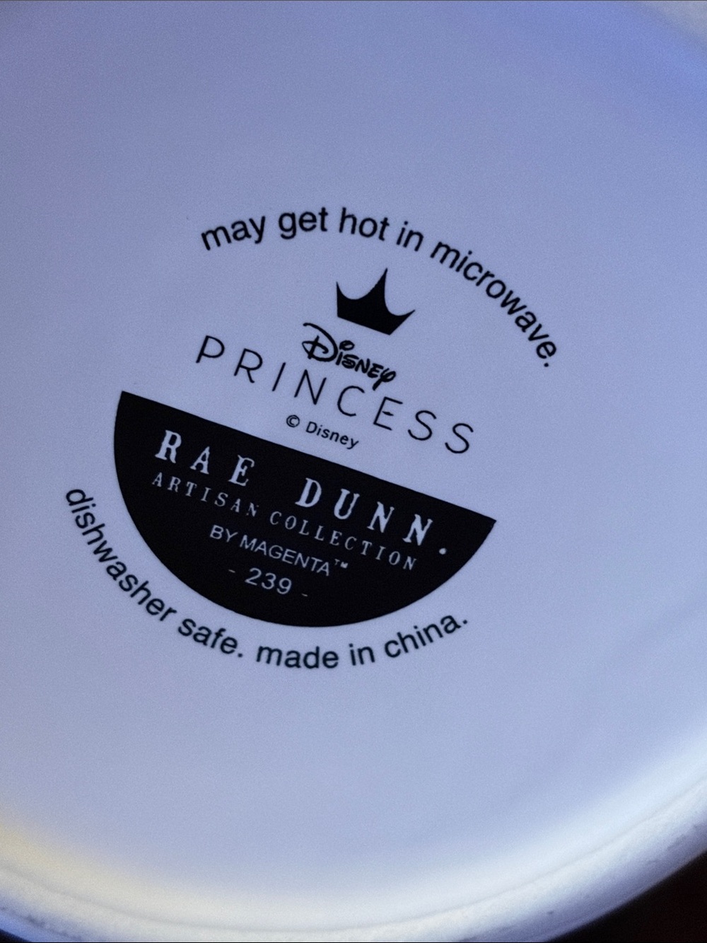 Rae Dunn Disney ‘Beauty and the Beast’ Large Mug with ‘Chip’ Lid - Picture 5 of 9